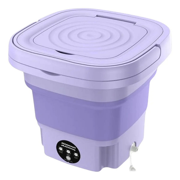 Mini Lavadora Portátil Plegable 9L