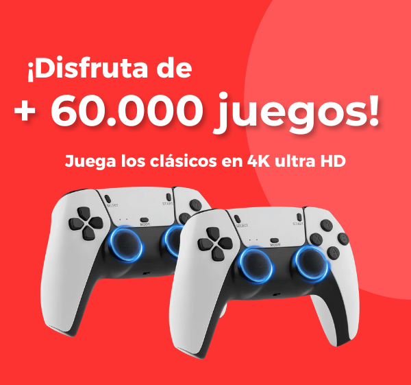 Consola Retro de +60.000 Juegos